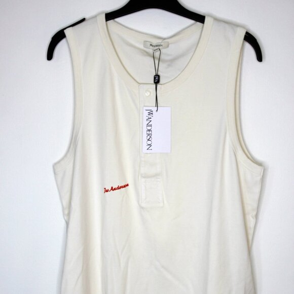 BNWT SS25 JW ANDERSON HENLEY VEST L - Picture 2 of 12